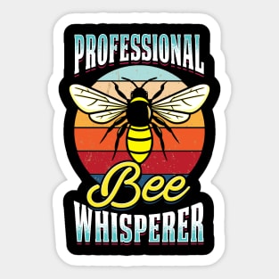 Funny Honey Beekeeper Gift Sticker